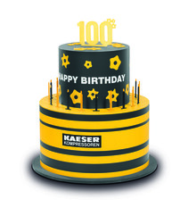 Kaeser Compressors 100 year celebration cake!