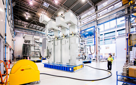 Kaeser compressors at Wilson Transformer Company