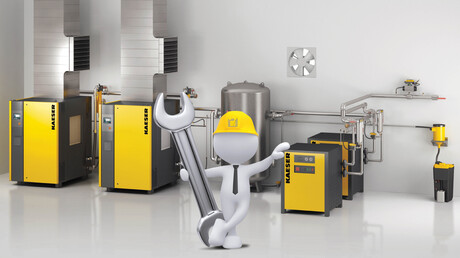 KAESER Know How blog post: What are the benefits of having a service agreement? 5 key benefits of a compressed air service agreement